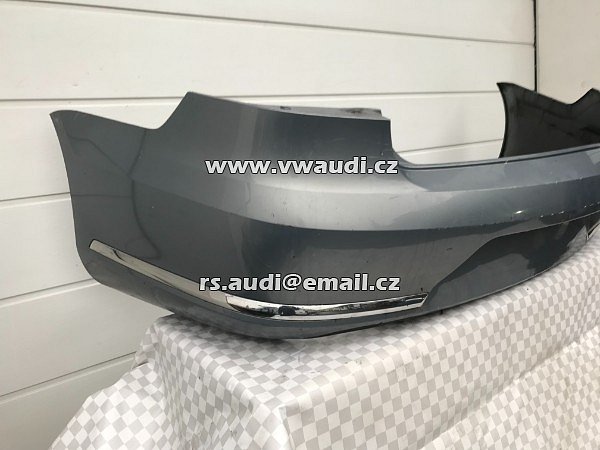 3AE 807 417R Zadní nárazník VW Passat (36, B7) LA8X kašmírová hnědá 3AE807417 - 4