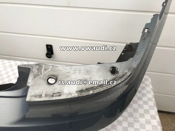 3AE 807 417R Zadní nárazník VW Passat (36, B7) LA8X kašmírová hnědá 3AE807417 - 7