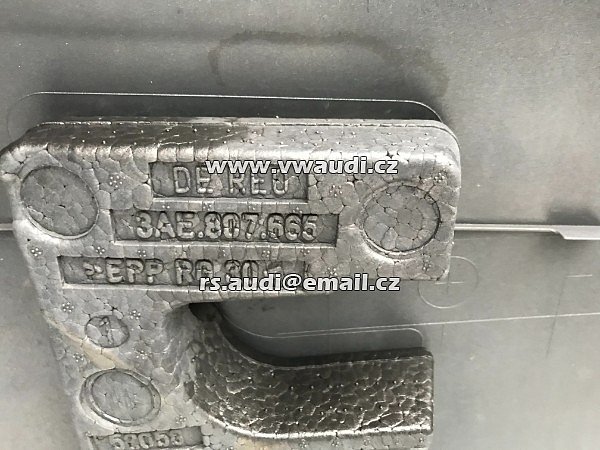 3AE 807 417R Zadní nárazník VW Passat (36, B7) LA8X kašmírová hnědá 3AE807417 - 12