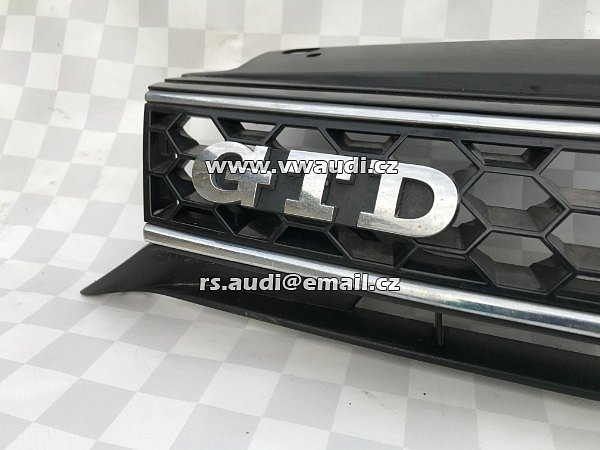 5K0 853 651AK Mřížka chladiče VW Golf 6 5K GTD 5K0853651AK - 6