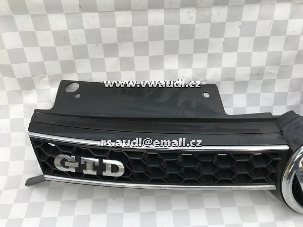 5K0 853 651AK Mřížka chladiče VW Golf 6 5K GTD 5K0853651AK - 9