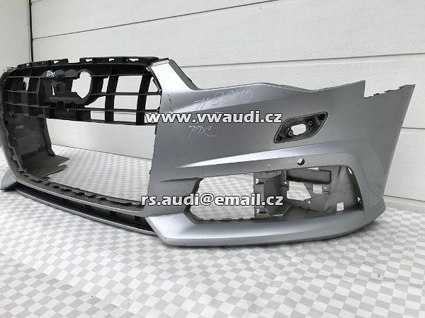 4G0 807 437 AC S-LINE NÁRAZNÍK přední AUDI A6 S6 4G C7 Facelift 2014-2018 nárazník 4GO807437AC - 19