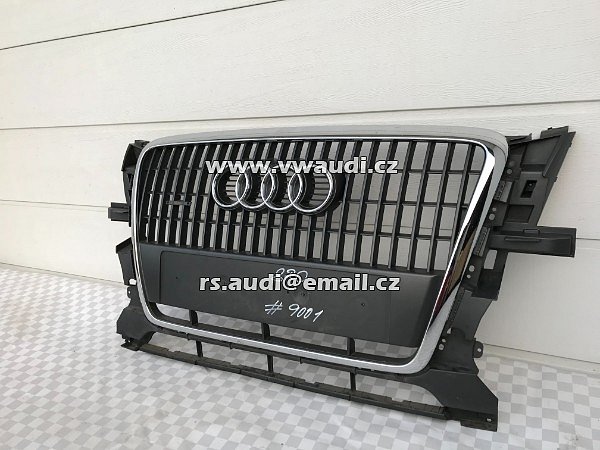 8R0 853 651 Přední maska ​​chladiče  Audi Q5 8R Facelift S Line 2012- maska ​​masky chladiče přední masky 8R0853651 - 2