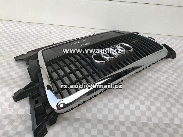 8R0 853 651 Přední maska ​​chladiče  Audi Q5 8R Facelift S Line 2012- maska ​​masky chladiče přední masky 8R0853651 - 8