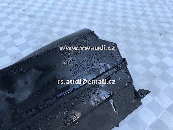 1K0 805 962E Potrubí sání vzduchu ventilační sací potrubí Pro VW Tiguan Golf Jetta 6 Passat Audi A3 - 4