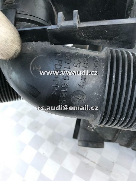 1K0 129 601 Vzduchový filtr box vzduchového filtru Škoda Octavia II 1Z Superb 3T Yeti 5L 1,4TSI CAXA - 9