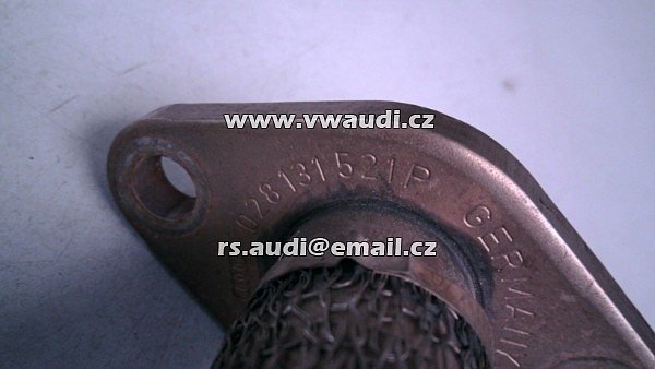 028 131 521 P  EGR potrubí recirkulace výfukových plynů 028131521P Passat 1.9 TDI - 2