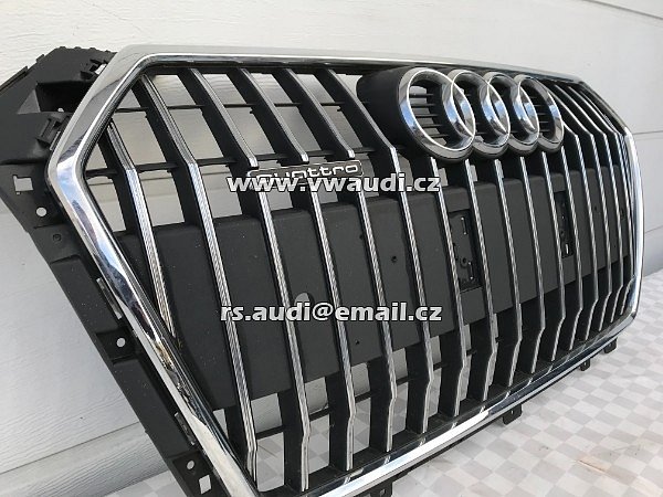 Audi A4 8W B9 Maska přední mřížka nárazníku mřížka chladiče - 5