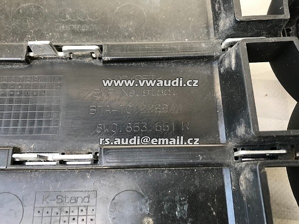 Audi A4 8W B9 Maska přední mřížka nárazníku mřížka chladiče - 11