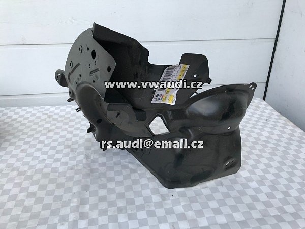 4FO 805 869 2005-2011 Audi A6 4F 2006 3,0 TDI 2,7  4F0-805-869 - Držák blatníku tlumiče přední podběh levá strana - 3