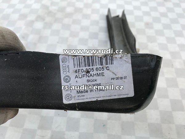 4F0 805 605 C 2005-2011 Audi A6 4F 2006 3,0 TDI 2,7  nosník plech přední podběh levá strana  - 3