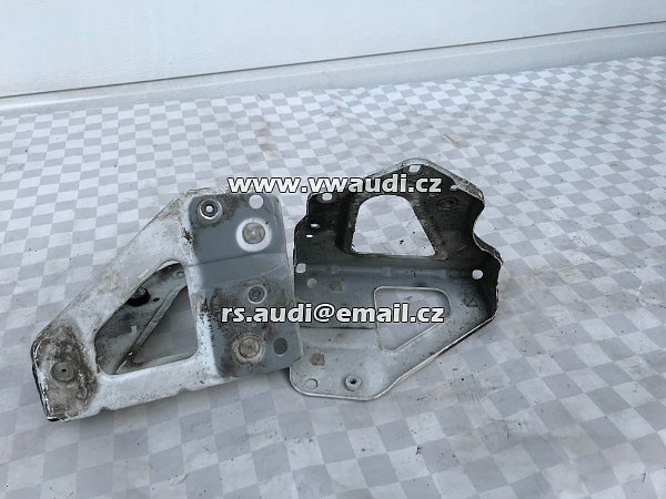  4F0 821 136 A 2005-2011 Audi A6 4F 2006 3,0 TDI 2,7  nosník plech přední podběh pravá strana držák  - 2