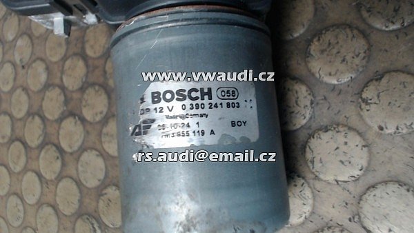 7M3 955 119 A Motor předního stěrače 0390241803 VW Sharan 7M3 2001 - 2010 -  12 měsíců záruka - 2