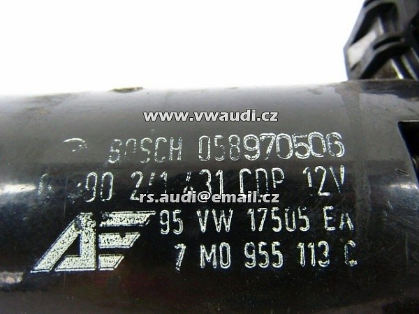 7M0 955 113 C  Motor stěračů VW Sharan 7M PŘEDNÍ 0390241431 7M0955113C 95VW17505EA 1397328048 - 5