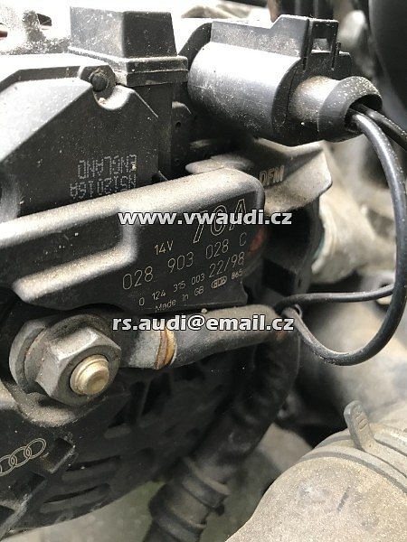 028 903 028C  028 903 028C BOSCH generátor pro VW Bora Kombi Bora New Beetle Golf IV Polo 0986041510 1,6 l AKL     - 3