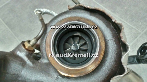 AUDI A4 8W 8K A6 4G Facelift 2.0 TDI 190 PS 59.617 km Turbodmychadlo Turbo O4L253056H KKK BV43D - 3