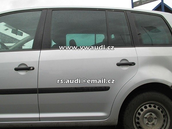 Touran LA7W  VW Touran LA7W silber reflexsilber levé dveře přední VW Touran LA7W stříbrná reflexní stříbrná - 2