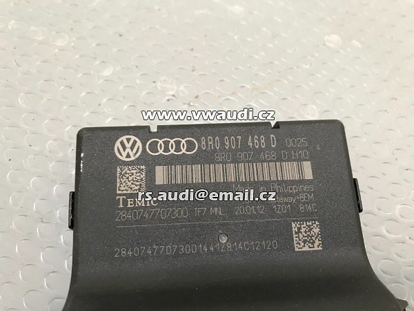 8R0 907 468 D 8RO 907 468 D .  AUDI Q5 DATOVÉ ROZHRANÍ GATEWAY ŘÍDICÍ MODUL JEDNOTKA OEM 2013-2017 - 2