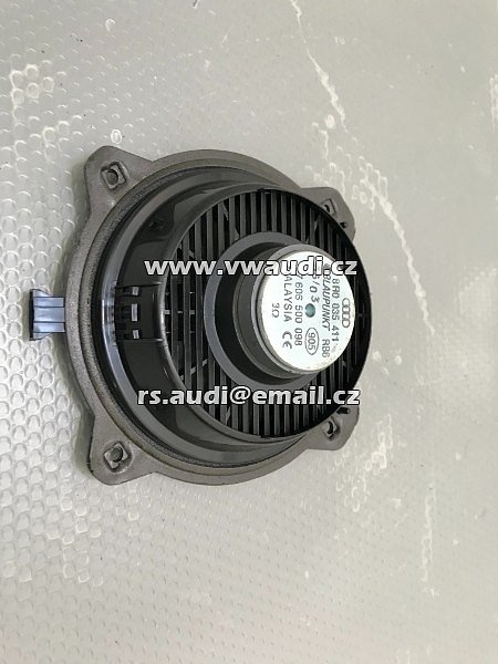  8R0 035 411  Audi A4 8K Q5 8R Dveřní Reproduktor reproduktor 8RO035411 / 8RO 035 411    levý a pravý - jsou stejné - 4