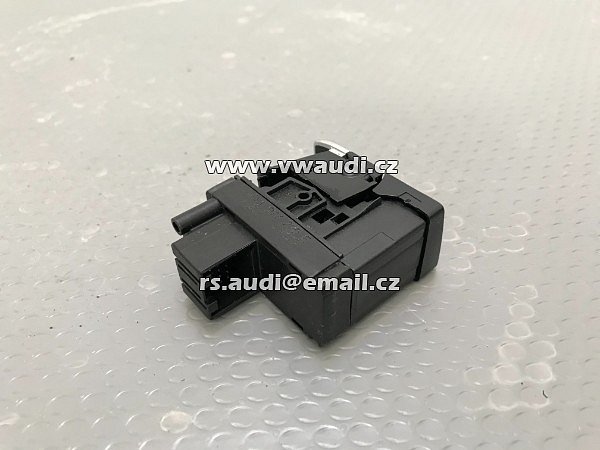 8K1 927 225 E  8K1 927 225 E spínač vypínač ruční brzda ovládání tlačítko parkovací elektická brzda + CHROM - 2
