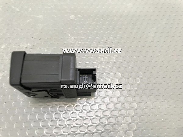 8K1 927 225 E  8K1 927 225 E spínač vypínač ruční brzda ovládání tlačítko parkovací elektická brzda + CHROM - 3