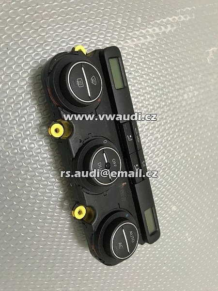 1K0 907 044 CT Řídicí jednotka klimatizace klimatizace . klimatronic topení větrání  1K0907044CF VW Caddy Jetta Golf V  - 2