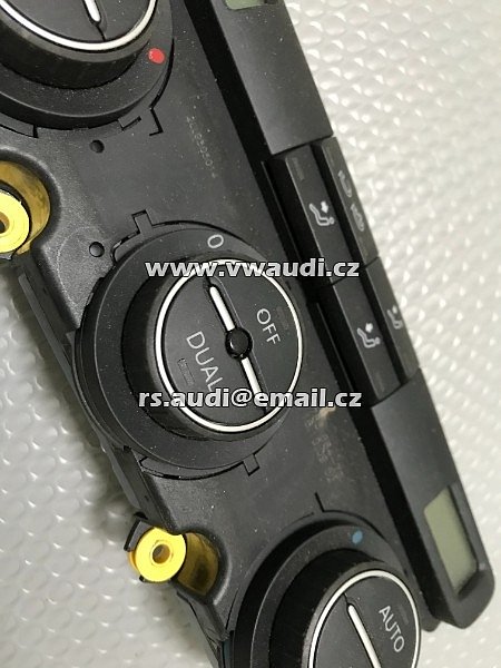 1K0 907 044 CT Řídicí jednotka klimatizace klimatizace . klimatronic topení větrání  1K0907044CF VW Caddy Jetta Golf V  - 4