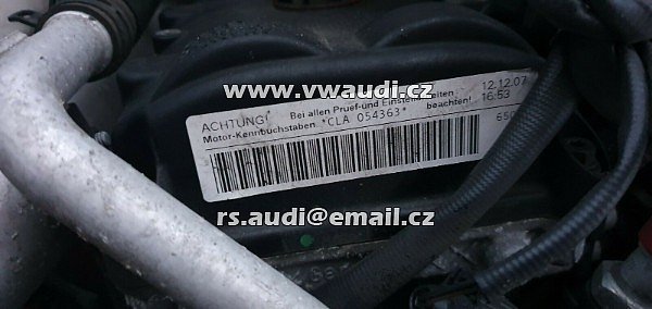 Cla MOTOR 2012 Audi A6 4G A7 4GA 3,0 TDI Quattro Diesel Motor   CLA CLAA 204 PS  motor agregát   cla claa  - 4