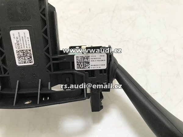 5K0 953 513 M  Golf MK6 6 VI  páčky pod volant  pravá blink stěrač zadní přední  - 6