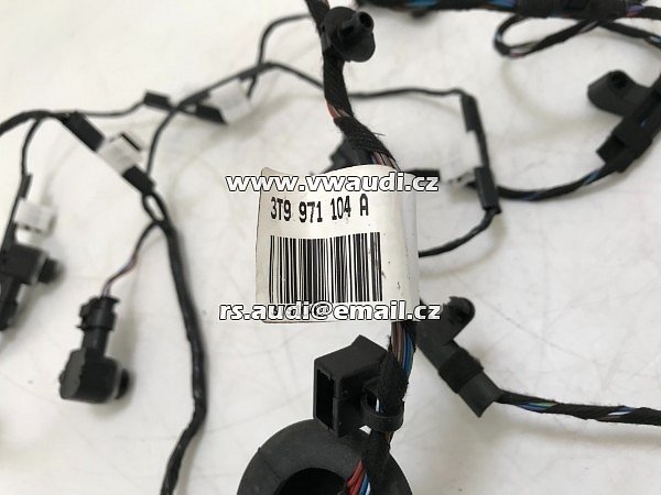 3T9 971 104A  Kabeláž - elektroinstalace pro parkovací senzory Zadní nárazník - 5