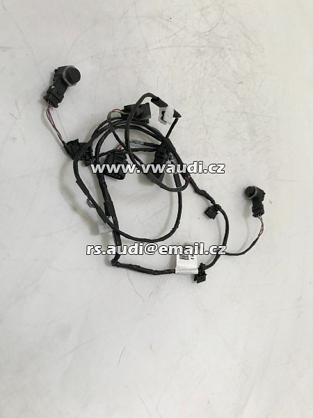 3TO095B   .  3TO 971 095 B  . Kabeláž - elektroinstalace pro parkovací senzory Zadní nárazník kabel + čidla PDC 4X 4H0 919 275 - 10