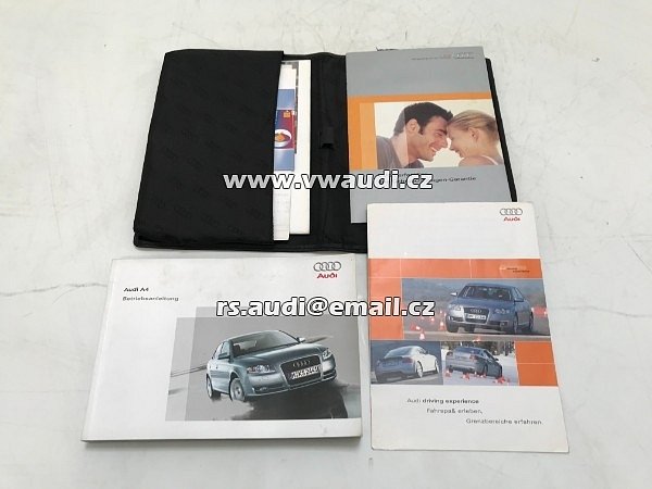   251 561 8EC 00  návod k obsluze Audi A4 B7 2006 2007  8E manual k vozu palubní kniha technické parametry  - 2