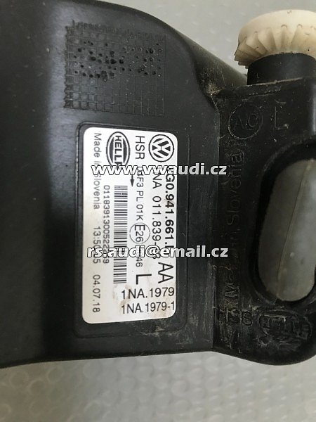 3G0 941 661 L  mlhové světlo VW Passat 3G B8 přední levé HELLA 1NA 011 839 13 - 6
