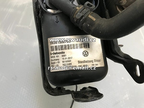 1K0 815 007 CD nezávislé Diesel Webasto Caddy 1K0815007CD - 5