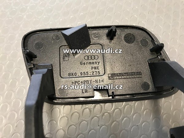 8KO 955 276krytka ostřikovače světel nárazník přední pravá čištění světel ostřk krytka čištění světlometů vpravo pro A4 8K B8  - 5