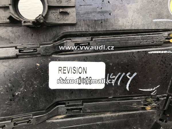  80A 853 651 C Audi 2018 2019 Q5 SQ5 Přední středová maska ​​černá  gril mřížka nárazníku OEM 80A-853-651-J-RP5  s line  - 16