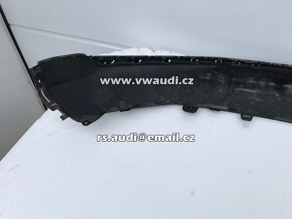  spoiler Audi 80A-807-061-C-GRU Audi 2018 2019 Q5 SQ5  ​​černý  lak  spoiler přeního nárazníku  s line  - 16