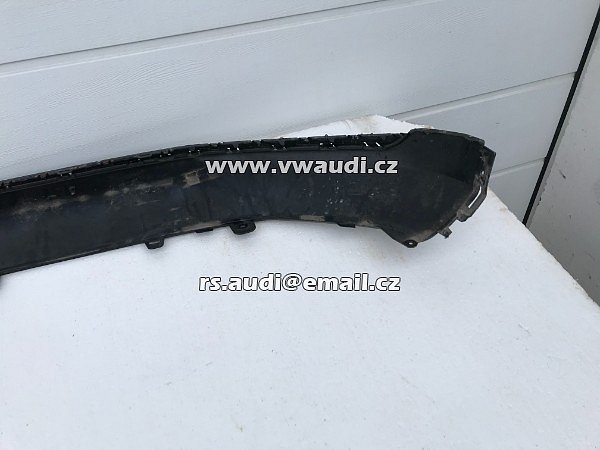  spoiler Audi 80A-807-061-C-GRU Audi 2018 2019 Q5 SQ5  ​​černý  lak  spoiler přeního nárazníku  s line  - 2
