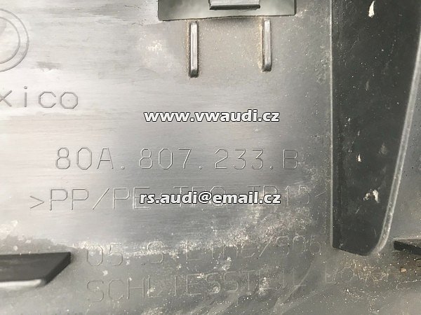 80A 807 233 B    spoiler Audi  Audi 2018 2019 Q5 SQ5  Spodní panel - Audi (80A-807-233-B) - 6
