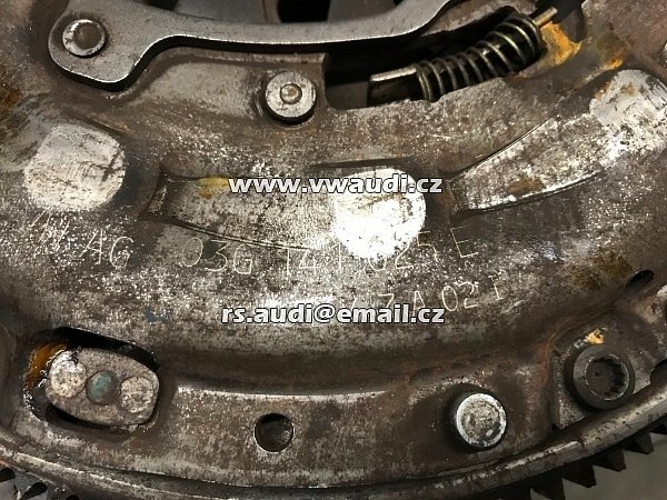 03G 141 025E Passat 3B Audi A4 B5 S spojka setrvačník komplení spojka  ADR 125HP 1,8 92kw 20V lamela servák přítlačák  - 2