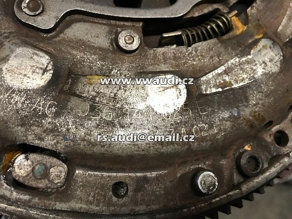 03G 141 025E Passat 3B Audi A4 B5 S spojka setrvačník komplení spojka  ADR 125HP 1,8 92kw 20V lamela servák přítlačák  - 4