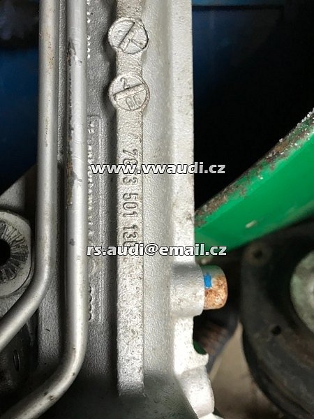 7853 501 136 AUDI A6 4F 2,7 3,0 TDI servotronic  Hřeben řízení hydraulické servořízení převodka mechanizmus řízení - 5