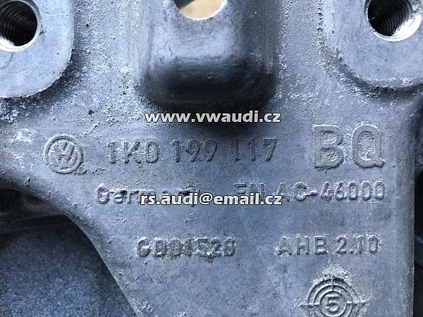 1K0 199 117 BQ VW Caddy 2C 1KO199117BQ   Golf 7 VI  držák převodovky  - 3