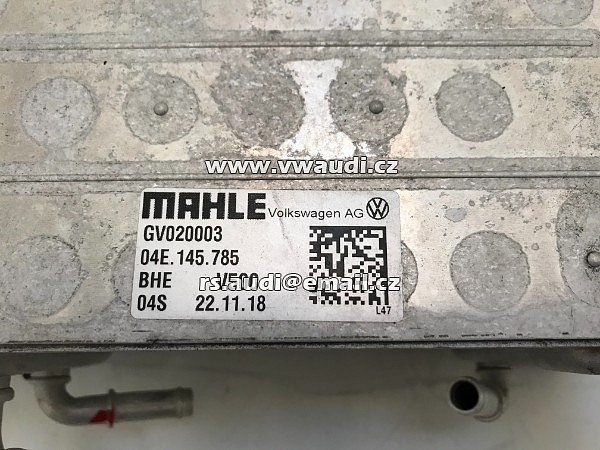  04E 145 785  Chladič plnicího vzduchu VW Audi Škoda Seat 1,5 TFSI 04E145785  MAHLE GV020003  2018  - 11