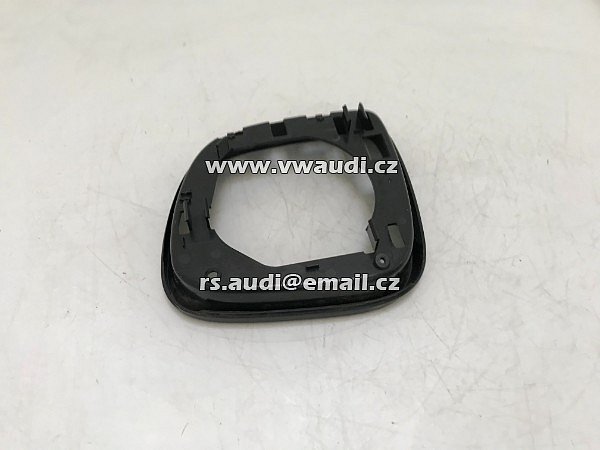 7E1 858 554 G 7E1 858 554 G rámeček plat zrcátko pravé  Originální VW T5 Transporter Caddy 2K krycí kroužek rámu zrcátko pravé černé - 3
