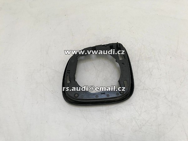 7E1 858 554 G 7E1 858 554 G rámeček plat zrcátko pravé  Originální VW T5 Transporter Caddy 2K krycí kroužek rámu zrcátko pravé černé - 4