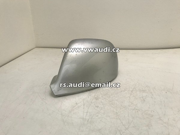 7E1 857 527 L   krytka  plast vnějšího zrcátka  LEVÉ vlevo  pro VW MULTIVAN T6 stříbrná barva lak  reflexsilber A7W  565 301 - 01 2019  - 2