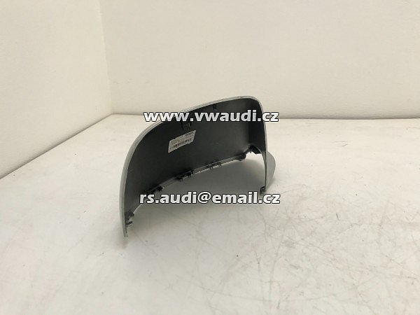 7E1 857 527 L   krytka  plast vnějšího zrcátka  LEVÉ vlevo  pro VW MULTIVAN T6 stříbrná barva lak  reflexsilber A7W  565 301 - 01 2019  - 3