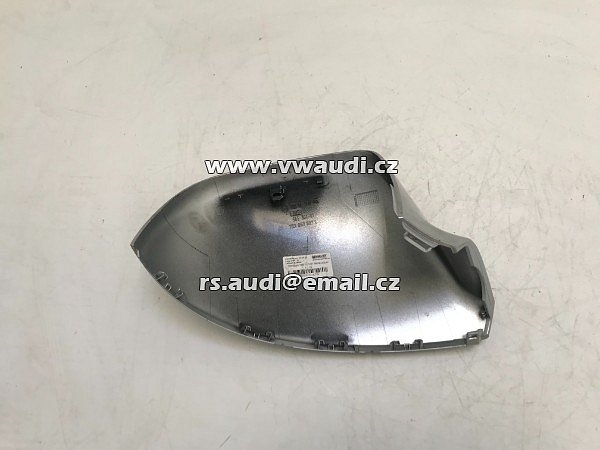 7E1 857 527 L   krytka  plast vnějšího zrcátka  LEVÉ vlevo  pro VW MULTIVAN T6 stříbrná barva lak  reflexsilber A7W  565 301 - 01 2019  - 4