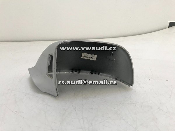 7E1 857 528 N - krytka  plast vnějšího zrcátka  pravé   pro VW MULTIVAN T6 stříbrná barva lak  reflexsilber A7W  565 301 - 01 2019  - 2